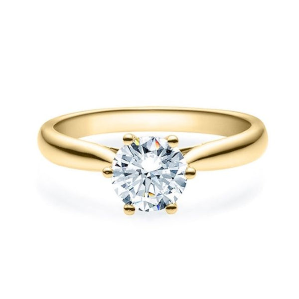 Forlovelsesring med Lab Grown diamant i 1.00 ct og River VS - LG1001807gg