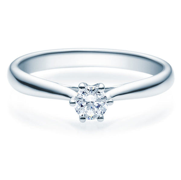 Diamantring forlovelsesring 0,20 ct i 14kt gull. Leticia - 18007020