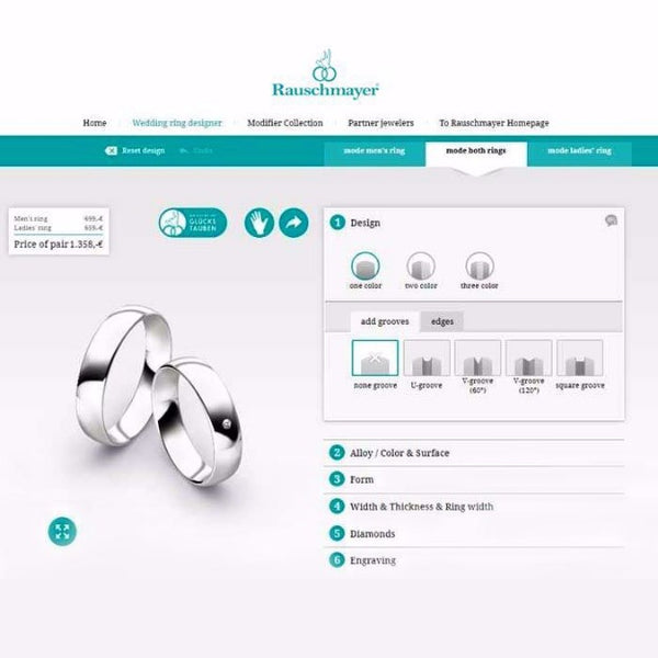 Ringdesigner. Ditt eget design. RAUSCHMAYER