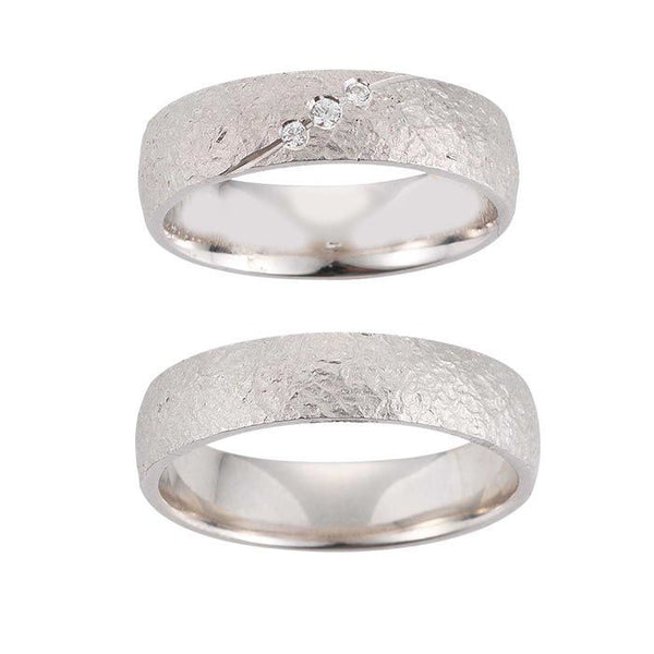 Gifteringer i hvitt gull 14 kt, 5.5 mm. GERSTNER - 28630